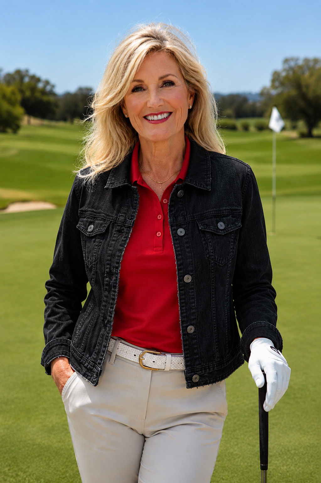 Lulu-B Women's Linen Long Sleeve Jacket