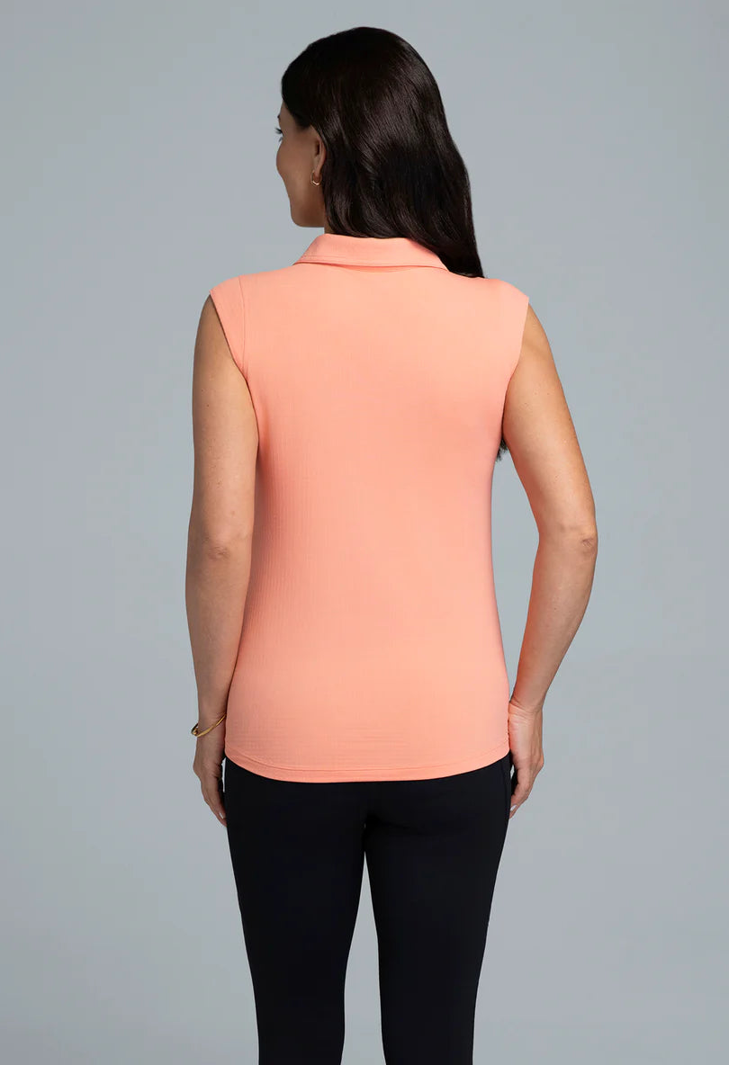IBKUL Women's Solid Sleeveless Golf Shirt-9 Beautiful Colors