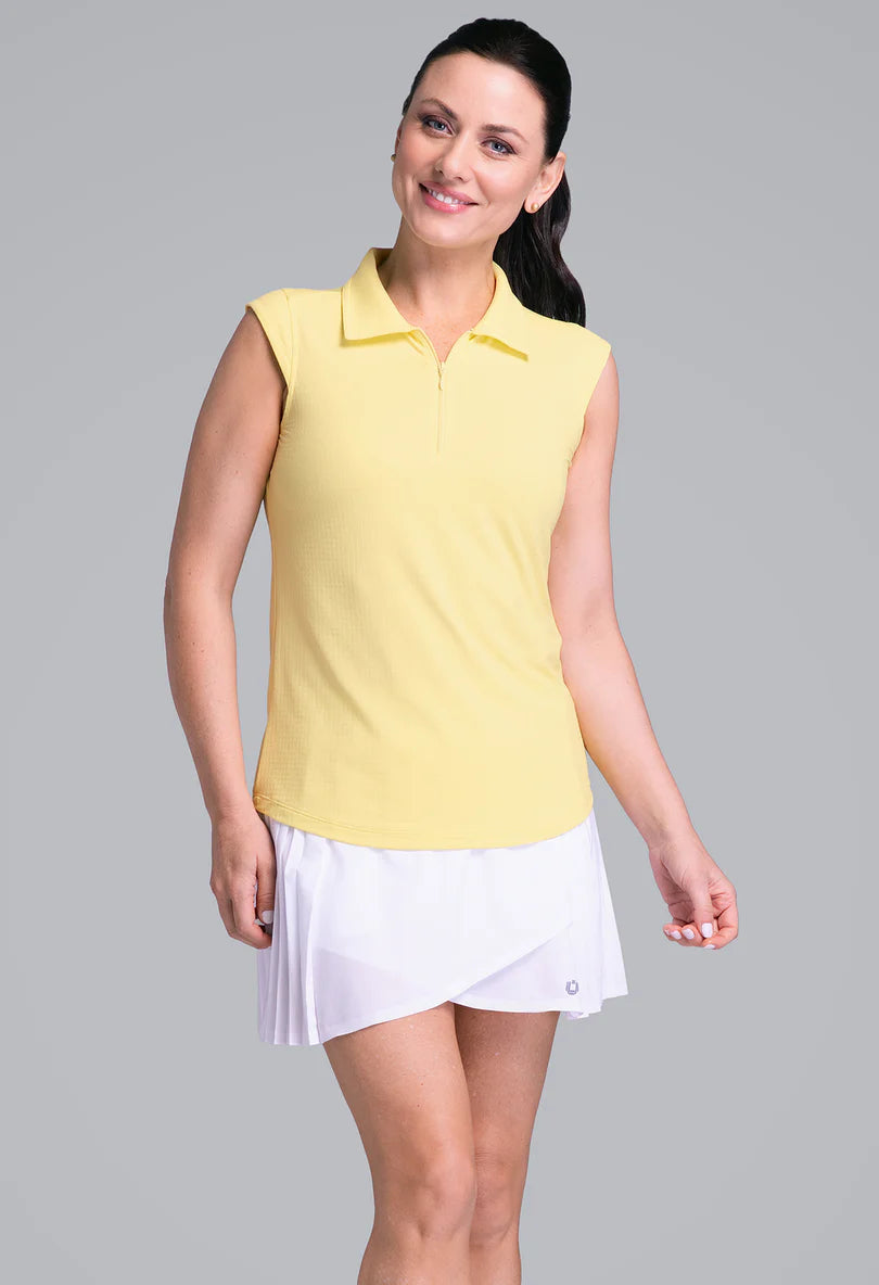 IBKUL Women's Solid Sleeveless Golf Shirt-9 Beautiful Colors