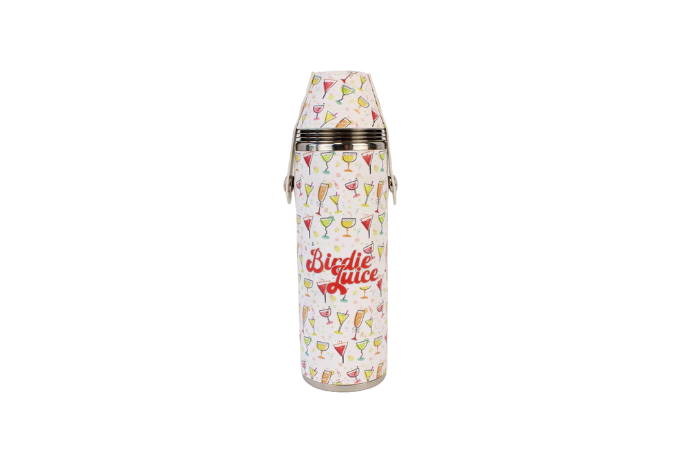 BOG Birdie Juice bottle and Shot Cups