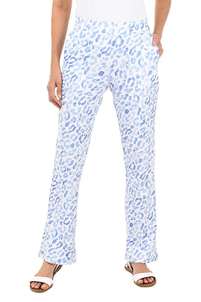 Ana Clare Cherie Printed Casual Pant- Little Kat