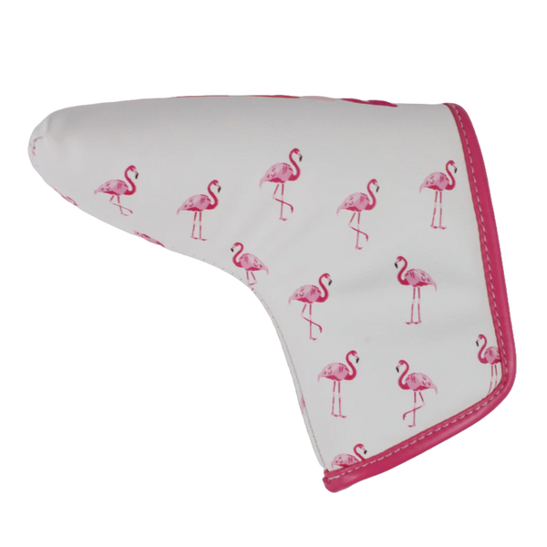 BOG Women's Birdie with Flamingos Headcover-Blade Putter Cover