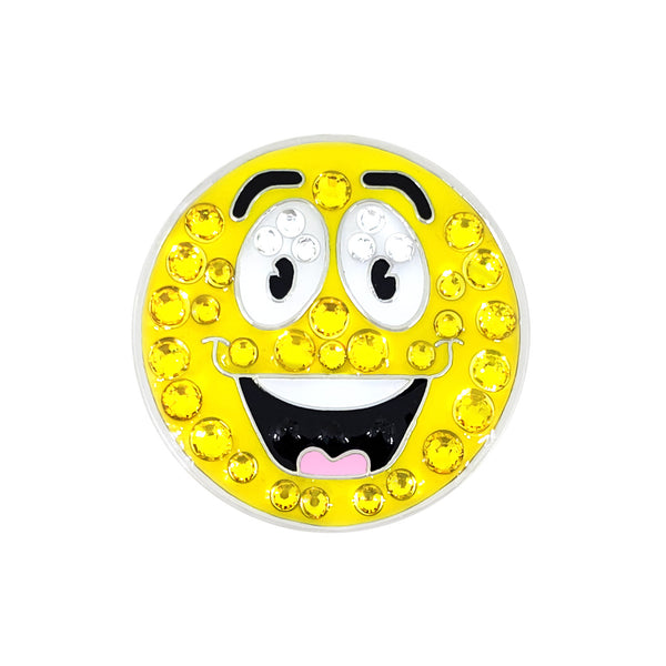 Navika Made It Smiley Ball Marker and Clip Set