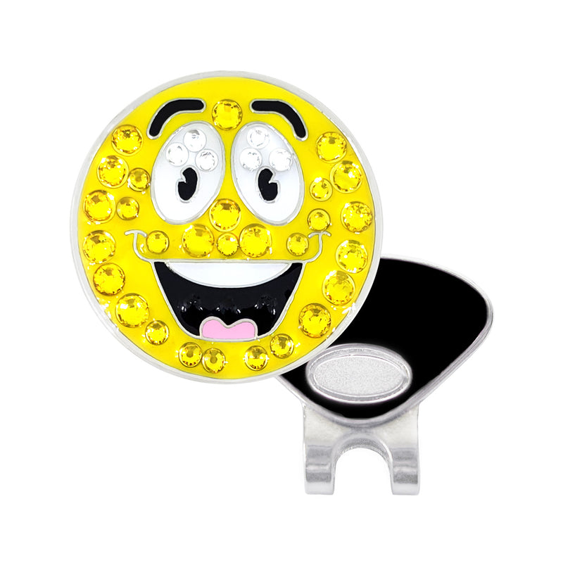 Navika Made It Smiley Ball Marker and Clip Set