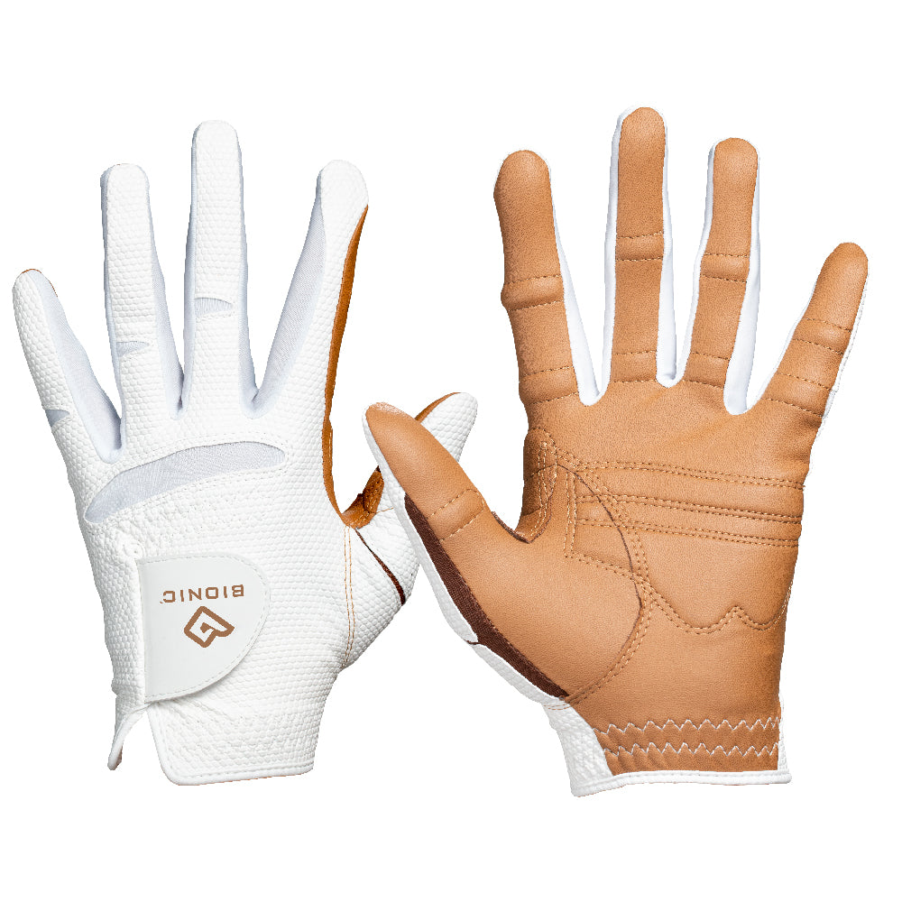 Bionic RelaxGrip™ Caramel Palm Golf Glove for Women