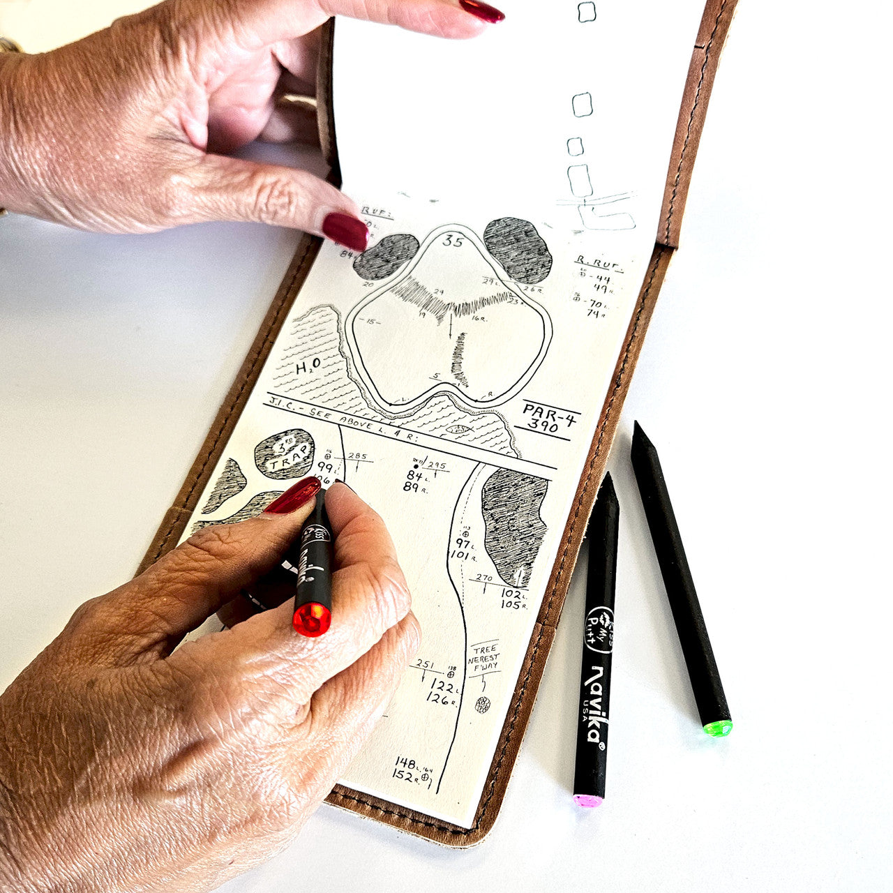 Navika Crystal Golf Pencils