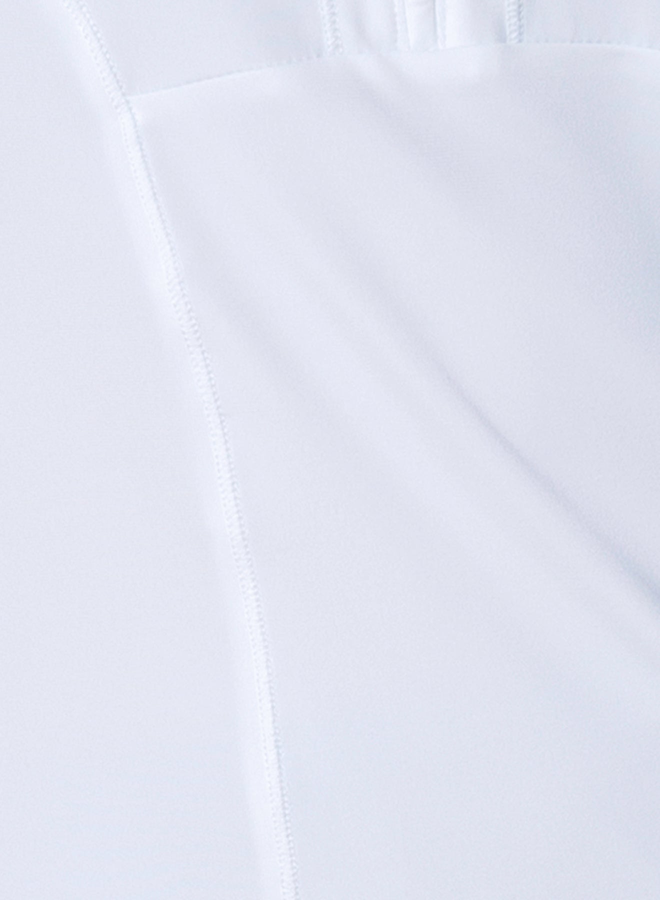 Lucky in Love Shimmer Performance Mock Neck Shimmer Short Sleeved Shirt-White/Midnight/Crsma