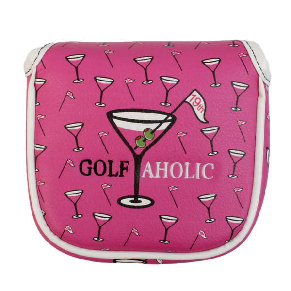 BOG Women's Golfaholic Headcover-Mallet Putter Cover
