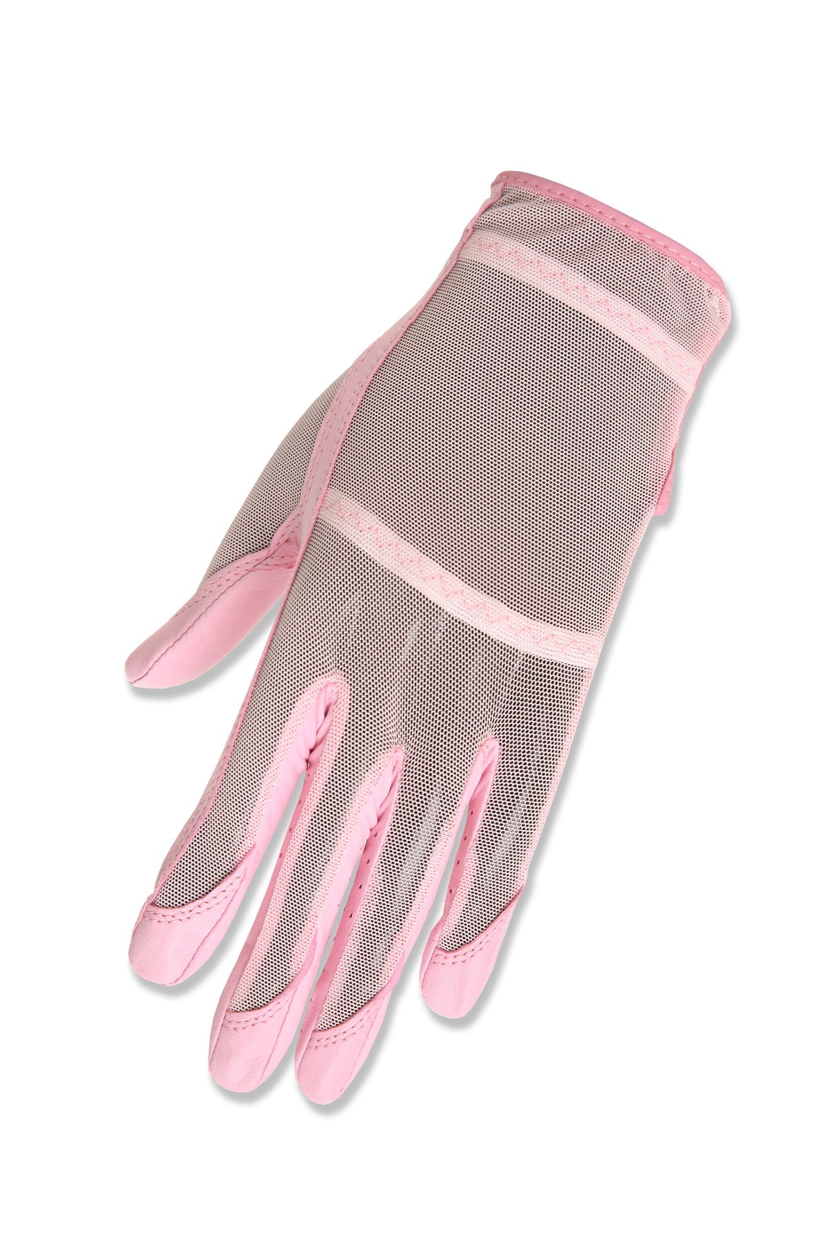 HJ Women's Solaire Mesh Golf Gloves -White, Black, Light Pink, or Beige