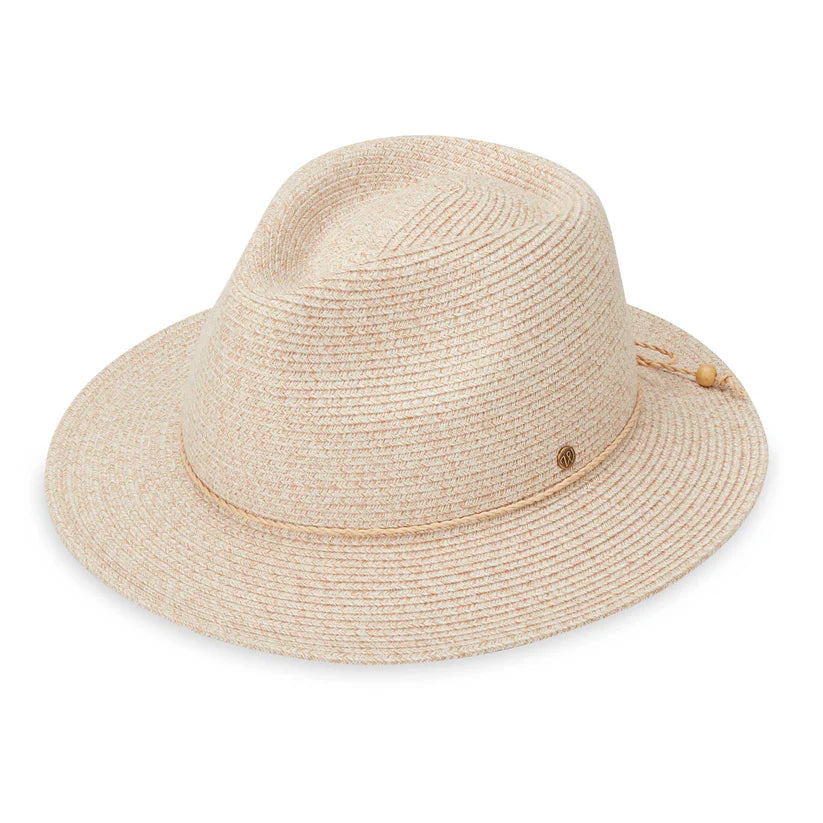 Wallaroo New Women's Sun Protection Cap-Rio-Beige/White