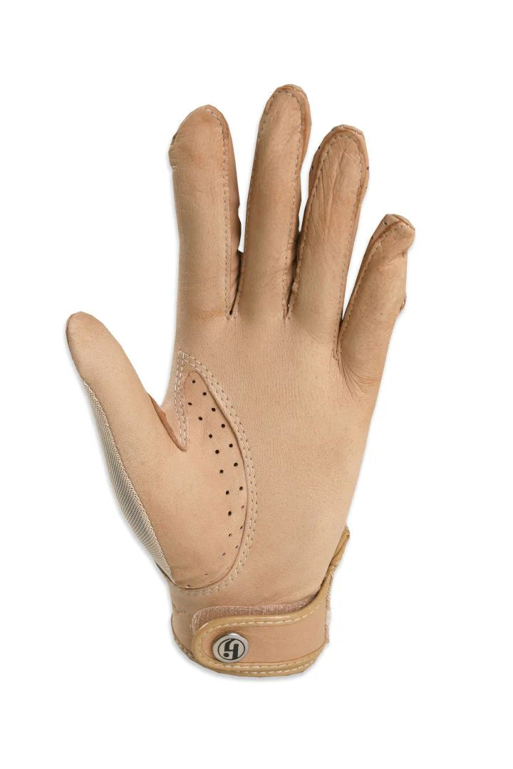 HJ Women's Solaire Mesh Golf Gloves -White, Black, Light Pink, or Beige