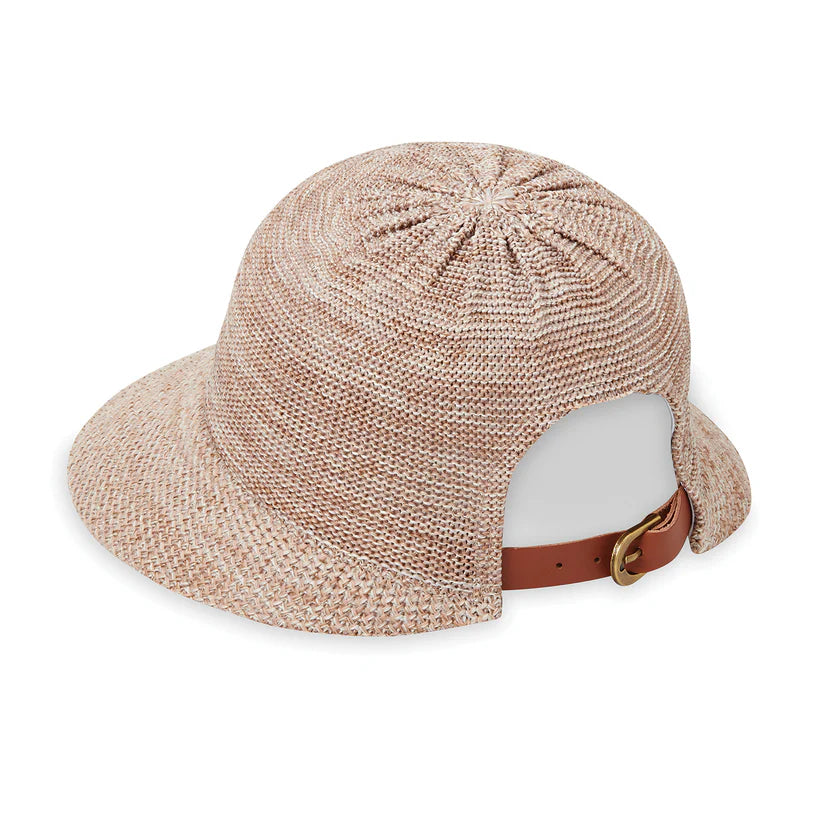 Wallaroo NEW Women's Sun Protection Victoria Cap-Black or Mixed Camel