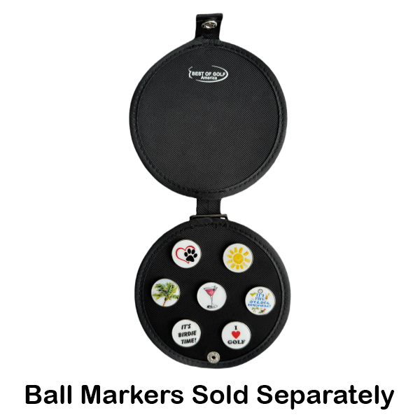 Magnetic Ball Marker Storage Holder-4 Colors with Cute Designs!