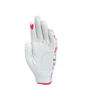 Golf Glove Printed Lycra and Leather palm with Matching Ballmarker-Candy Print