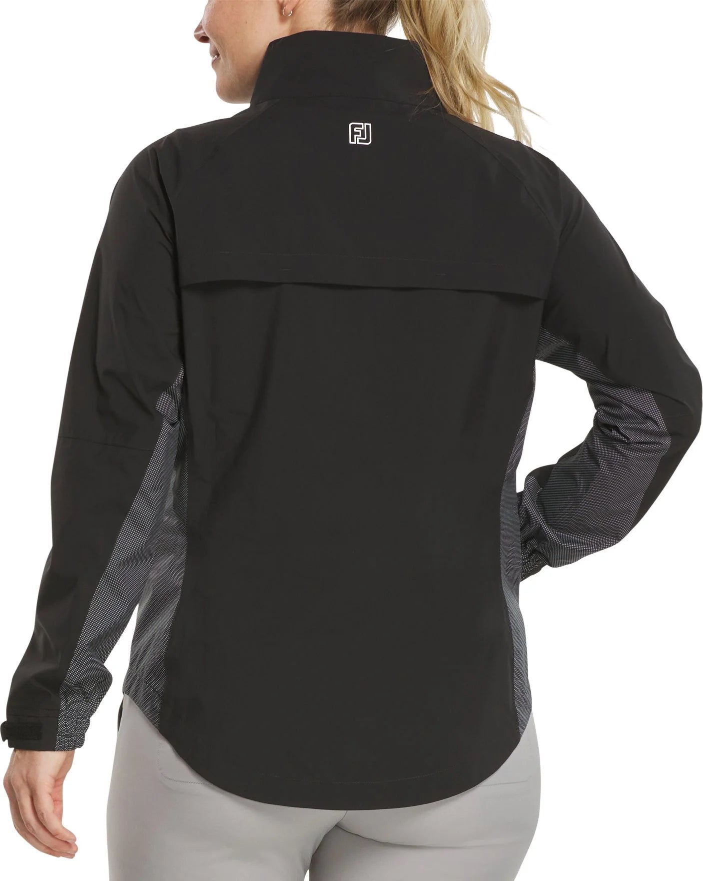 FootJoy NEW HydroLite X Ladies Waterproof Rain Jacket-Black