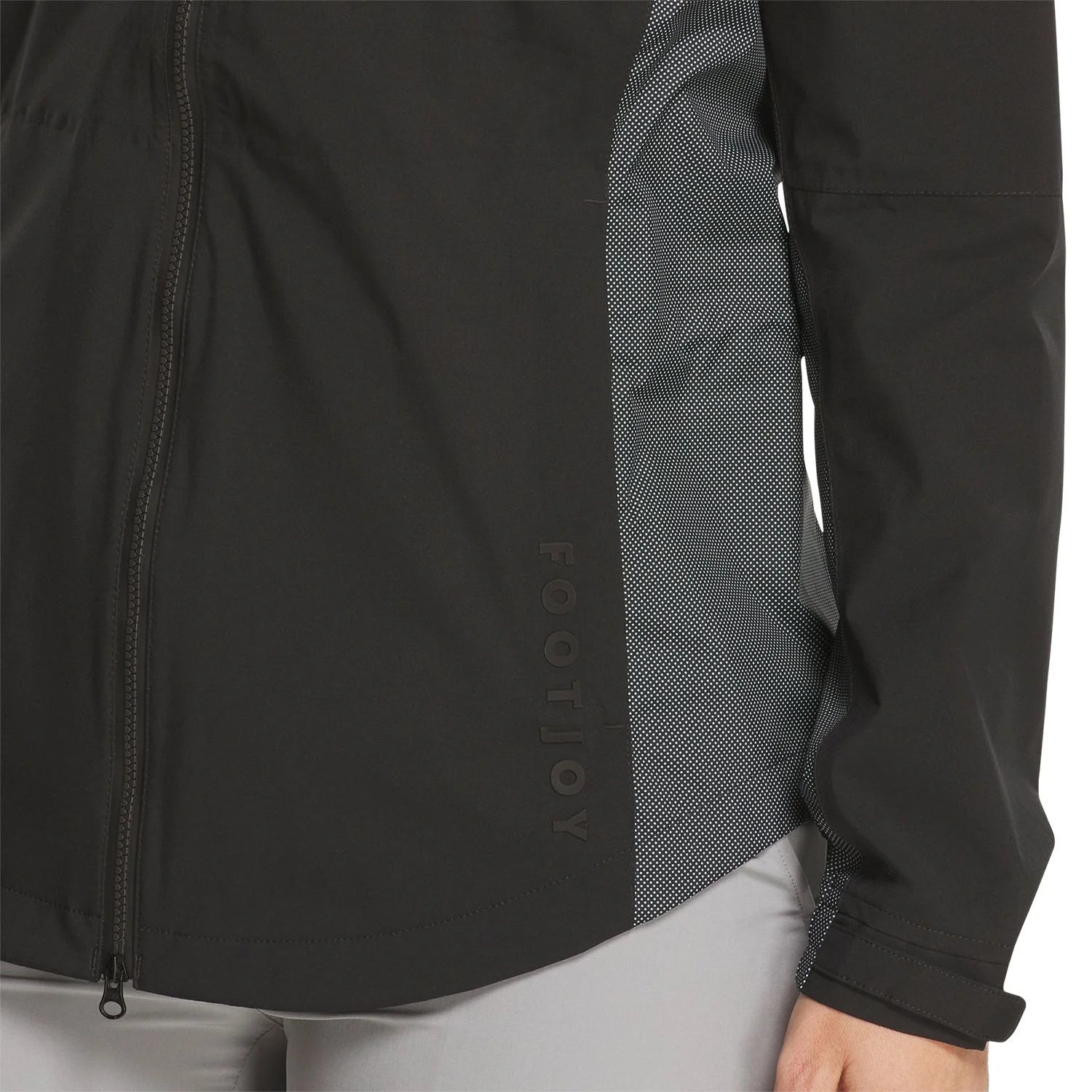 FootJoy NEW HydroLite X Ladies Waterproof Rain Jacket-Black
