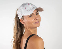 VimHue Women's Lightweight Fit Caps with Pony Opening-Sun Goddess Style-Golf Cart Print