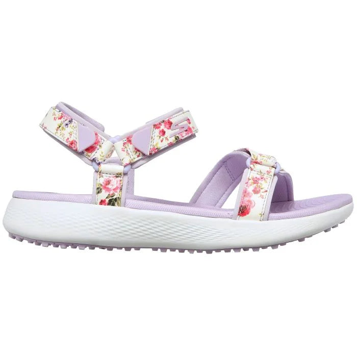Skechers GO GOLF Garden Arch Fit Spikeless Sandal- Lavender print
