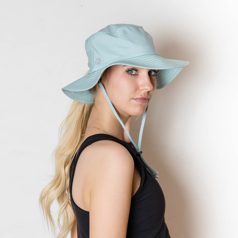 VimHue NEW Women's Fit Lightweight Bucket hat with Pony Tail Opening -7 Beautiful Colors!