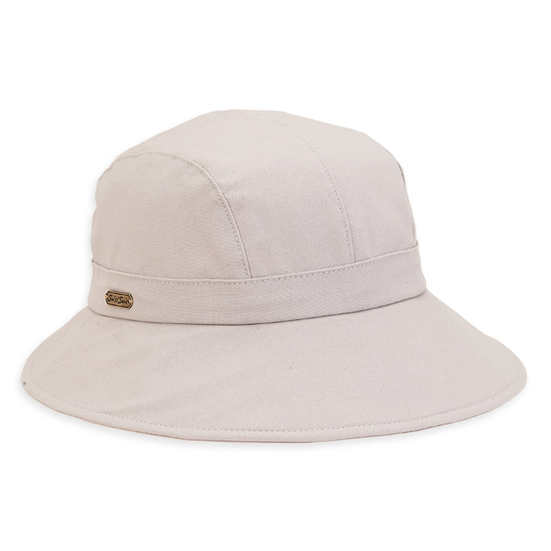 Sun N Sand Cotton Hat W/Drawstring 3.5" Brim- 5 Colors
