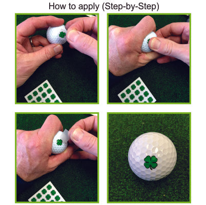 Golf Dotz Golf Ball Stick On Markers-Assorted designs