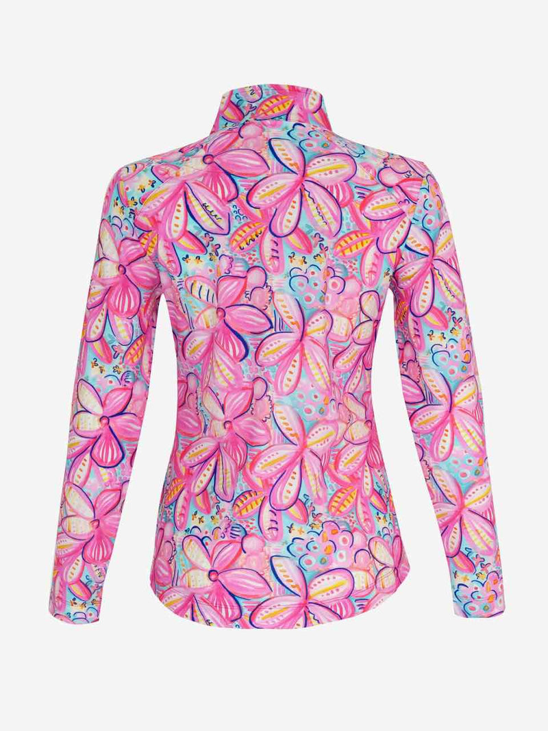 Dolcezza Sport “Spring Garden”  Long Sleeve Print Jacket