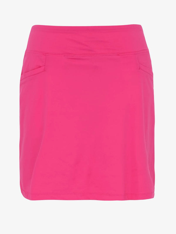 Dolcezza Knit 18" Pull On Solid Skort-Pink, Blue, and Black