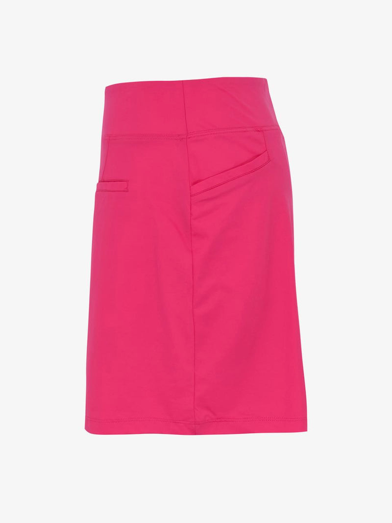 Dolcezza Knit 18" Pull On Solid Skort-Pink, Blue, and Black