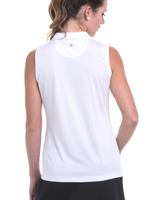 EP Pro Women's Sleeveless Tech Solid Basic Zip Mock Shirt-10 Colors!