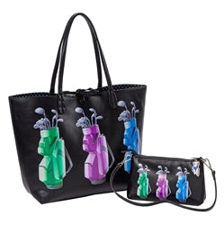 Sydney Love  It's in the Bag Golf Reversible Tote with Inner Pouch