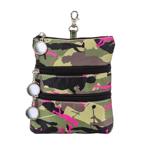 Sydney Love Clip on Accessory Pouch-Olive Camo