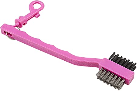 Golf Gifts Pink Two Way Cleaning Brush