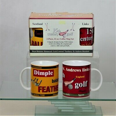 the-ladies-pro-shop-2,Golf Gifts 2-Piece 15th Century Golf Coffee Mug Set,The Ladies Pro Shop,