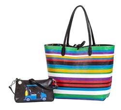 Sydney Love Cart Path Only Golf Reversible Tote with Inner Pouch