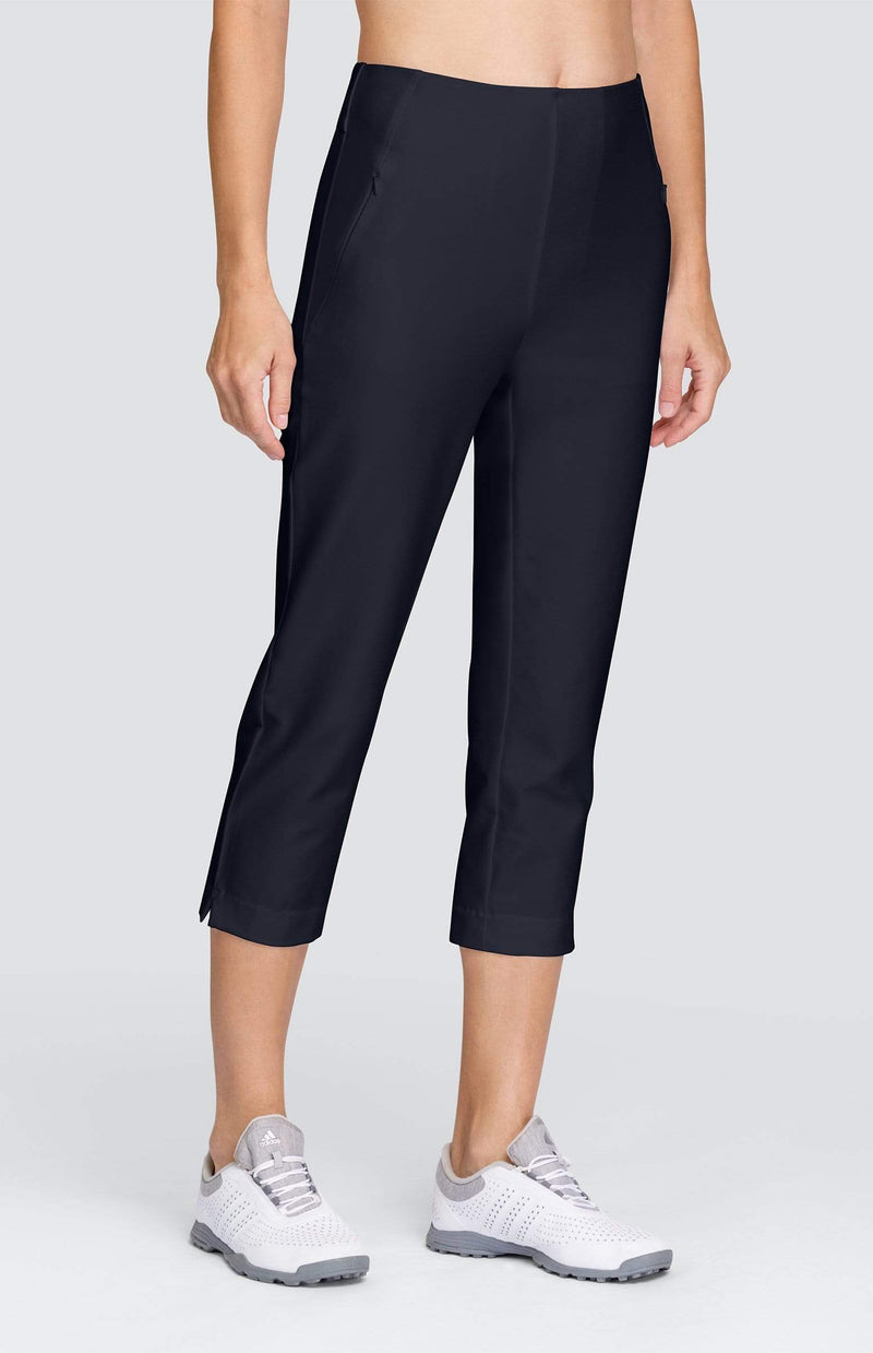 Tail Activewear Allure Lightweight Pull On Capri Pant-Black, White, and Navy