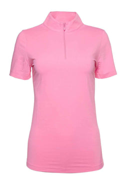 Shirts,IBKUL,IBKUL Women's Short Sleeve Solid Mock Neck Golf Sun Protection Shirt - Assorted Colors,the-ladies-pro-shop-2,ladiesproshop,ladiesgolf,golfclothes,ladiesgolfclothes,cutegolfclothes,womensgolfclothes,ladiesgolfclothing,womensgolfclothing
