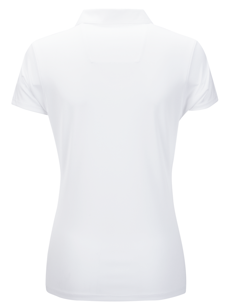 Nancy Lopez PLUS Legacy Solid Short Sleeved Shirt-White