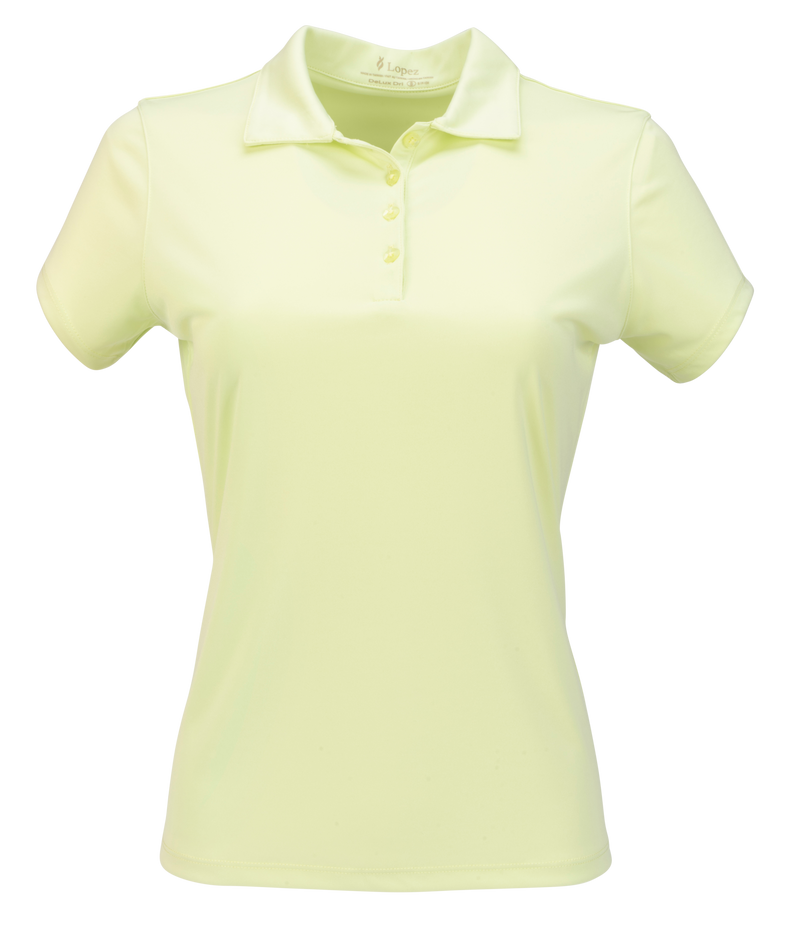 Nancy Lopez PLUS Legacy Solid Short Sleeved Shirt-Pistachio