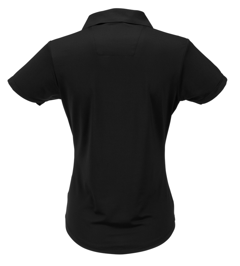 Nancy Lopez PLUS Legacy Solid Short Sleeved Shirt-Black