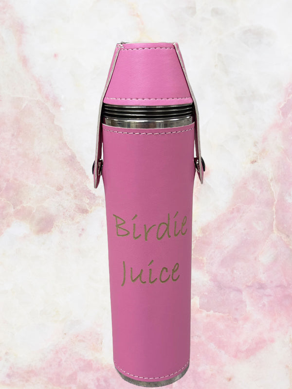 Birdie Bottle 8 Ounce-Pink or Black Birdie Juice