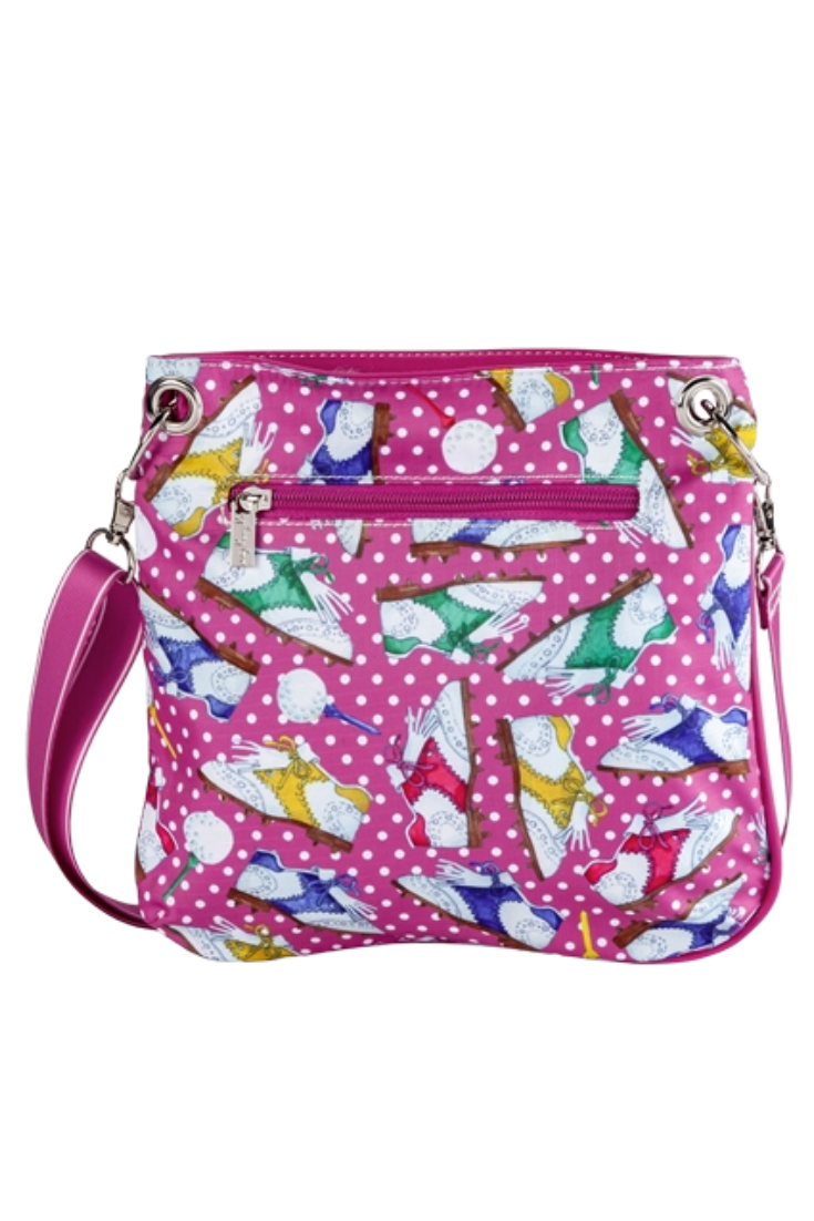 Sydney Love Color Block Cross Body Bag, Linen/Black/Fuchsia, Small: Handbags:  Amazon.com