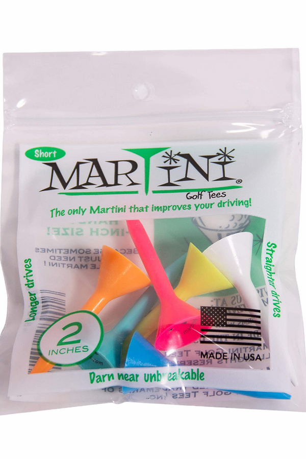 Martini Golf Tees-Assorted Lengths