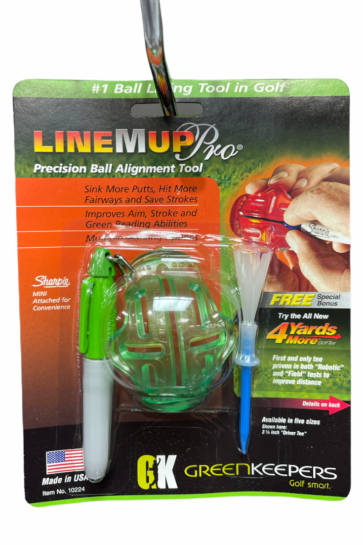 Line M Up Golf Ball Marker - Thumbnail 2
