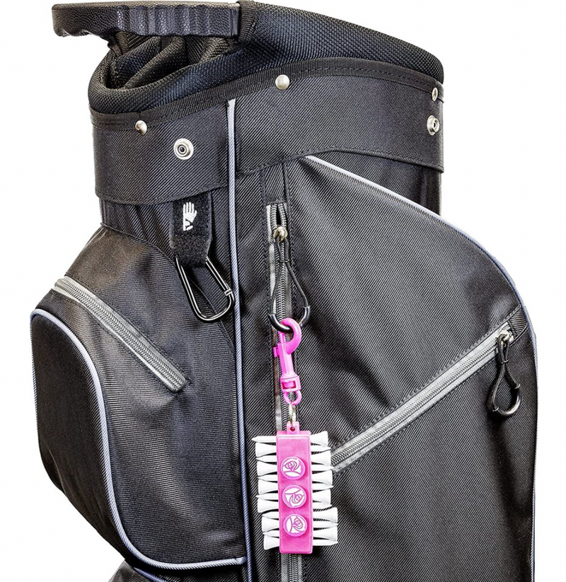 Golf Gifts Pink Tee Caddy