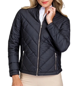 Tail Basic Lightly Quilted Analia Jacket - Black
