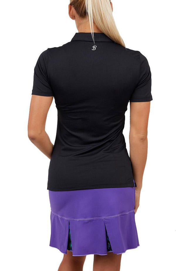Sofibella Solid Tech Short Sleeved Shirt-6 Colors