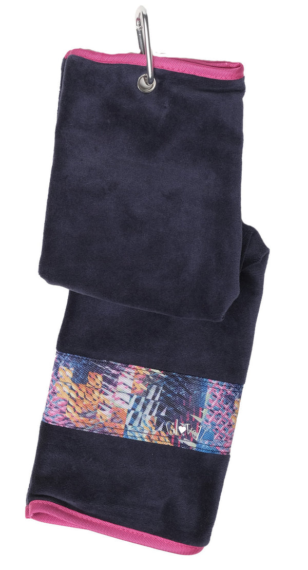 Glove It Women's Golf Towel-Navy Fusion