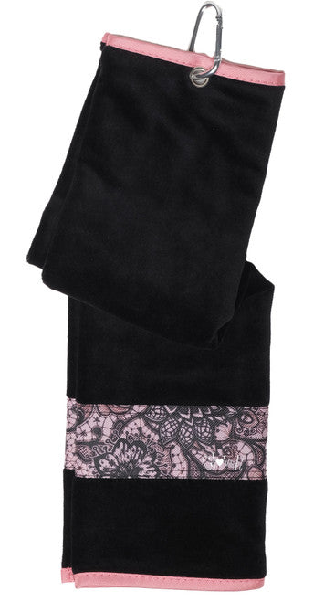 Glove It Women's Golf Towel-Rose Lace