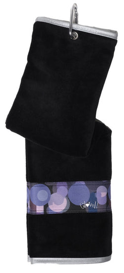 Glove It Women's Golf Towel-Lavender Orb