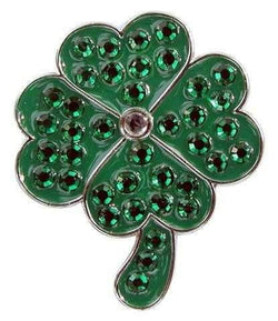 Ballmarkers,Navika,Navika Four Leaf Clover Sparkly Ball Marker and Clip Set,the-ladies-pro-shop-2,ladiesproshop,ladiesgolf,golfclothes,ladiesgolfclothes,cutegolfclothes,womensgolfclothes,ladiesgolfclothing,womensgolfclothing